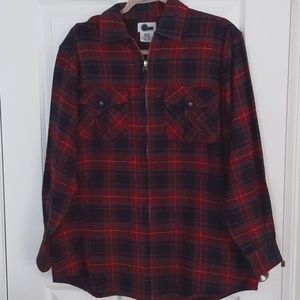 Women's Arizona Zip-up Plaid Shirt Jacket